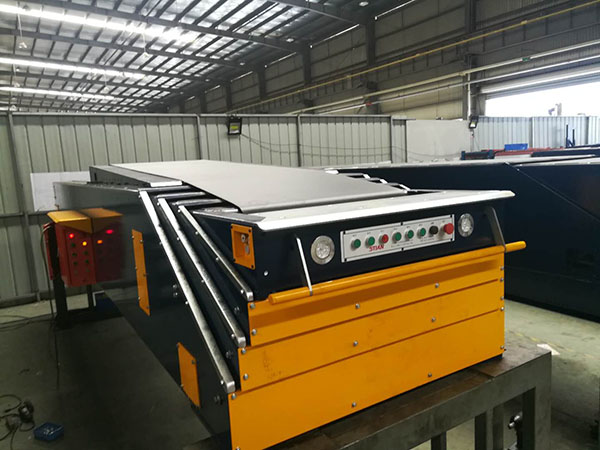 帶駝峰平臺固定式皮帶伸縮輸送機